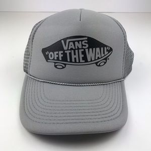 Vans Off The Wall SnapBack Trucker Hat Gray